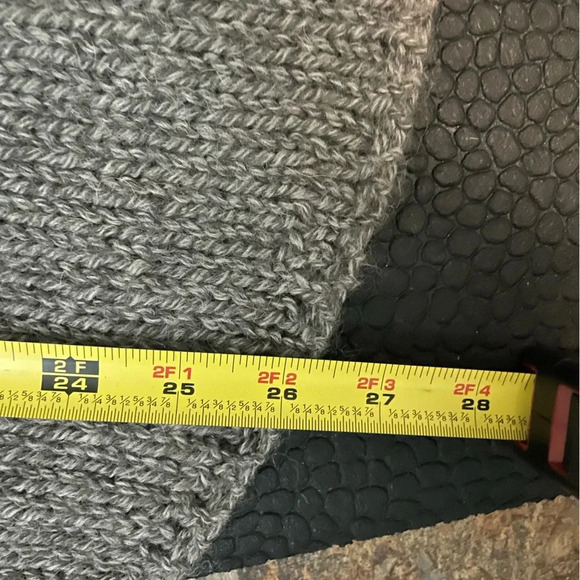 GUC Helmut Lang Gray Sweater Pullover Asymmetrical Hem- Size P‎ - Picture 10 of 12